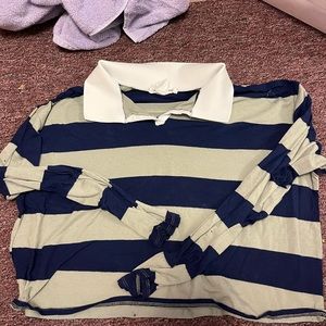 women’s caution to the wind semi cropped shirt